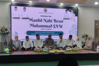 Pemkab Kotabaru Peringati Maulid Nabi Muhammad SAW 1447 H di Masjid Apung