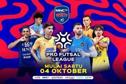 Pro Futsal League 2025/2026 Resmi Bergulir, MNCTV Tayangkan Pertandingan Perdana Unggul FC vs Cosmo JNE