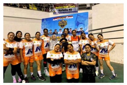 Tim Bola Volly Barito Utara Raih JuaraTurnamen Kapolda Kalteng Cup 2025