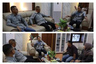 Sekda Barito Utara Terima Silaturahmi Pimpinan dan Staf Kalteng Pos