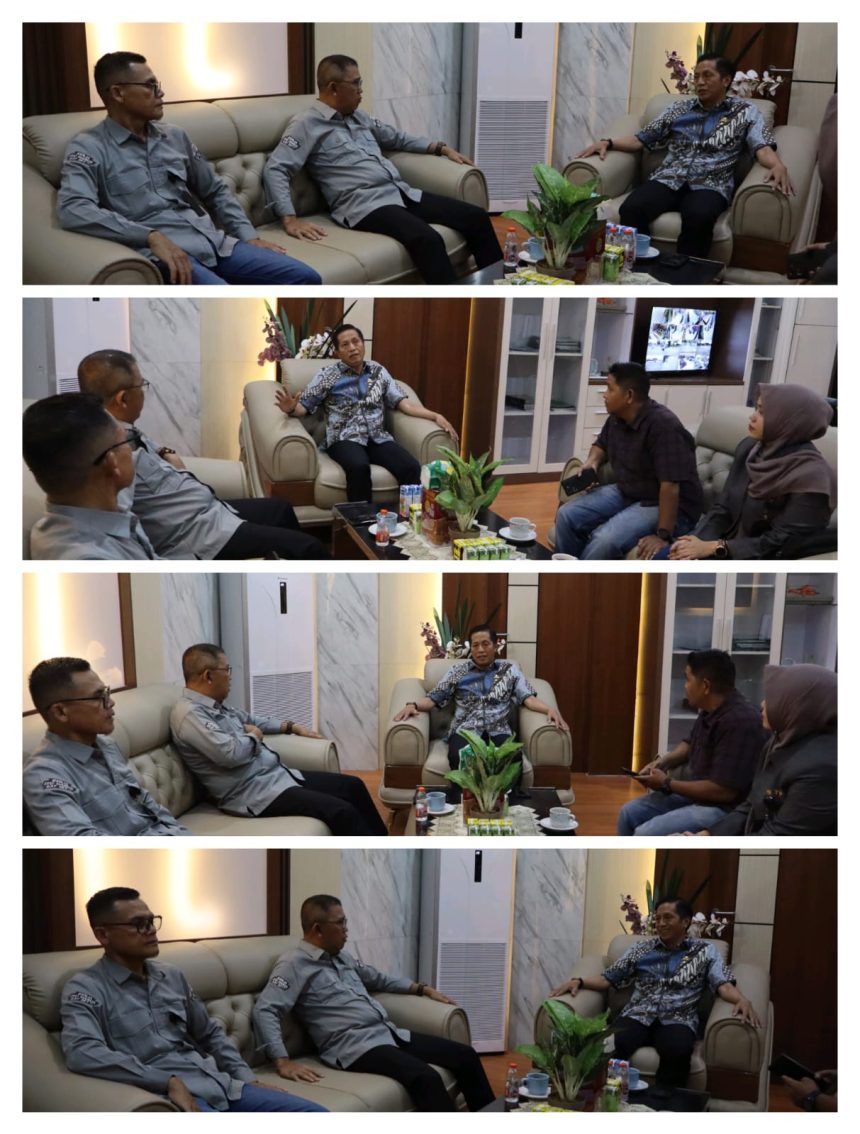 Sekda Barito Utara Terima Silaturahmi Pimpinan dan Staf Kalteng Pos