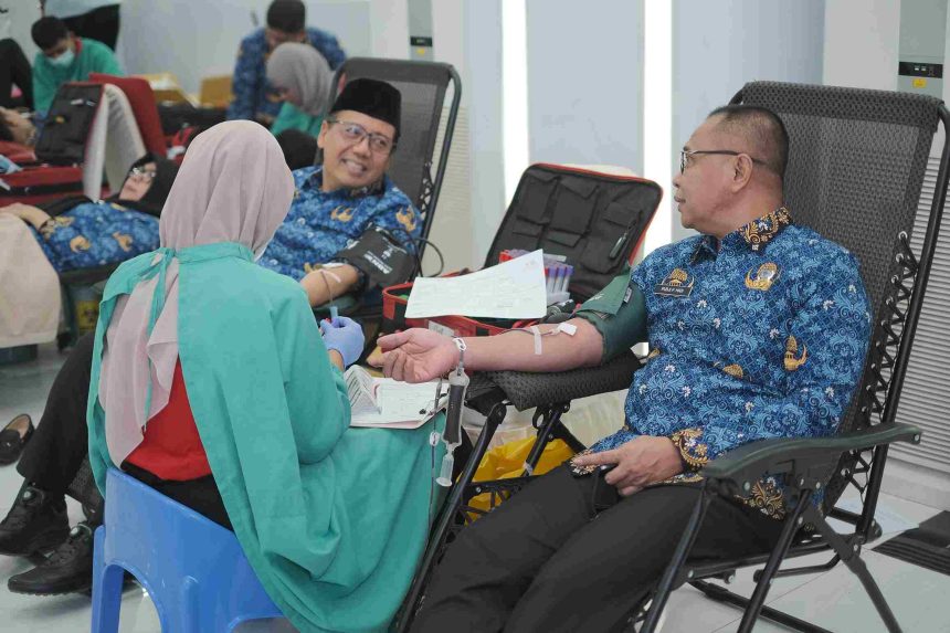 Di Momen HANTARU 2025, Kementerian ATR/BPN Gelar Aksi Donor Darah sebagai Wujud Kepedulian dan Kemanusiaan