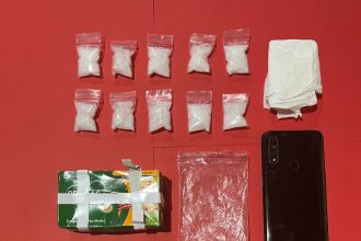 Kurir Narkotika Asal Banjarmasin Ditangkap Polisi, 10 Paket Sabu Gagal Diedarkan