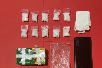 Kurir Narkotika Asal Banjarmasin Ditangkap Polisi, 10 Paket Sabu Gagal Diedarkan