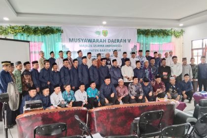 Acara Musda MUI Bartim V 2025 yang dilaksanakan dan dihadiri petinggi MUI Kalteng (foto ; Iwan Prast)