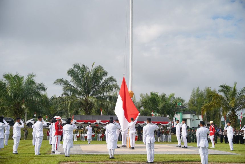 Peringatan HUT ke-80 RI di Balangan