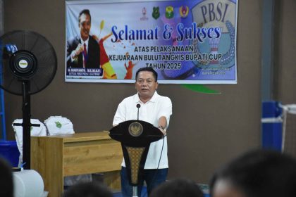 Bupati Kapuas Buka Kejuaraan Bulu Tangkis Bupati Cup 2025