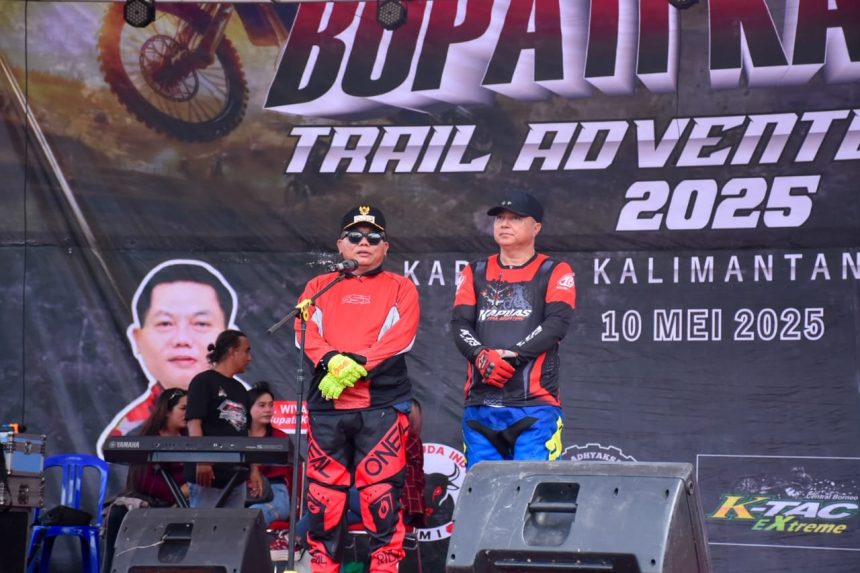 Bupati Kapuas Buka Kapuas Trail Adventure #3 2025, 438 Rider Taklukkan Jalur Ekstrem