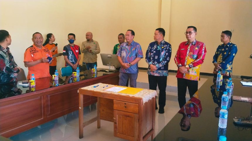 Pj Sekda Kapuas Saksikan Sertijab Kalaksa BPBD Kabupaten Kapuas