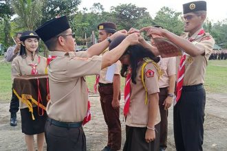 Pj Sekda Barito Timur Buka Kemah dan Pesta Siaga Pramuka di Bangi Wao