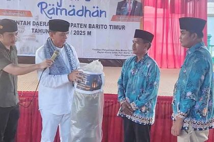 Pemkab Barito Timur Gelar Safari Ramadan di Kecamatan Raren Batuah. Foto : Pemkab Barito Timur