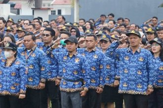 Pemkab Barito Timur Gelar Apel Hari Kesadaran Nasional dan HUT ke-78 Koperasi