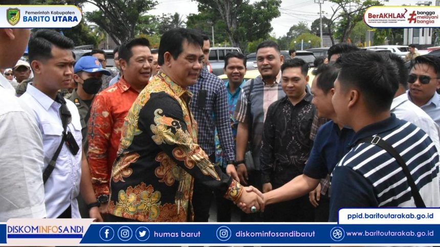 Syukuran dan Ramah Tamah, Bupati dan Wakil Bupati Barito Utara Ajak Semua Pihak Bersatu Membangun Daerah