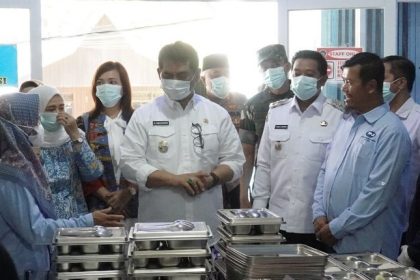 Bupati Barito Utara Launching Program Makanan Bergizi Gratis