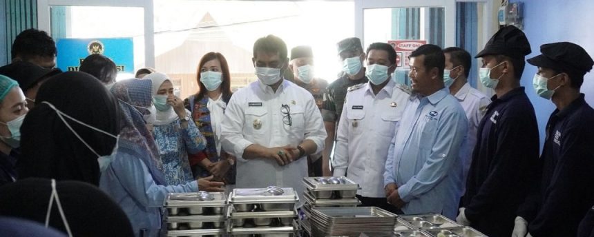 Bupati Barito Utara Launching Program Makanan Bergizi Gratis