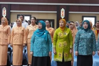 Ketua TP PKK Barito Utara Hadiri Kunker Ketua Umum TP PKK Pusat di Kalimantan Tengah