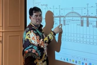 Bupati Barito Utara Pimpin Rapat Koordinasi Progres Pembangunan Jembatan Strategis di Jakarta