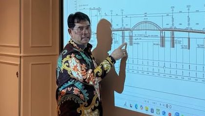 Bupati Barito Utara Pimpin Rapat Koordinasi Progres Pembangunan Jembatan Strategis di Jakarta