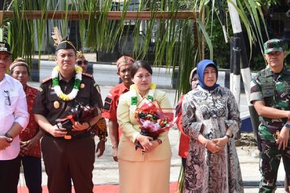 Bupati Barito Utara Sambut Kedatangan Kajari Baru Fredy Feronico Simanjuntak