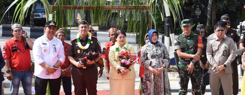 Bupati Barito Utara Sambut Kedatangan Kajari Baru Fredy Feronico Simanjuntak