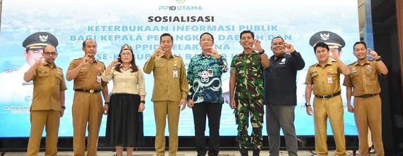 Pemkab Barito Utara Gelar Sosialisasi Keterbukaan Informasi Publik bagi Kepala Perangkat Daerah