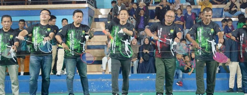 Pemkab Barito Utara Resmi Buka Turnamen Bulutangkis Bupati Barito Utara Cup 2025