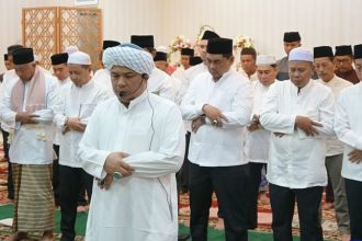 Pemkab Barito Utara Gelar Salat Hajat dan Lepas Kafilah MTQH XXXIII Tingkat Provinsi Kalteng