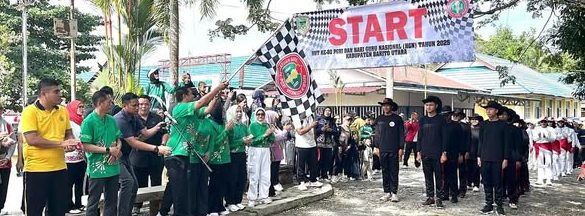 Peringati HUT ke-80 PGRI dan Hari Guru Nasional, Pemkab Barito Utara Apresiasi Peran Strategis Guru