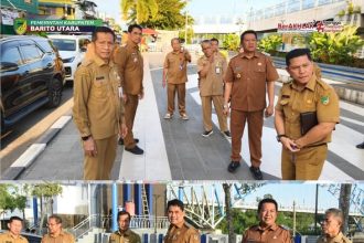Pemkab Barito Utara Tinjau Rencana Penataan Kawasan Kumuh dan Pelebaran Jalan di Dua Kelurahan