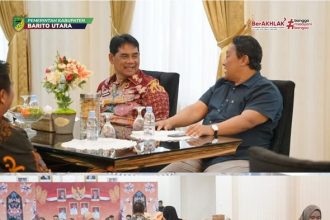 Bupati Barito Utara Sambut Wakil Gubernur Kalteng Jelang Penutupan MTQH XXXIII