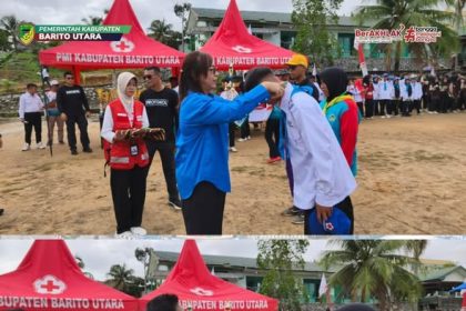 Lomba Temu Prestasi PMR Barito Utara 2025 Resmi Dibuka, Ratusan Anggota PMR Ikuti Ajang Kemanusiaan