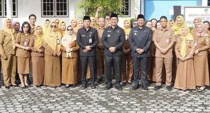 Bupati Barito Utara Dorong Penguatan Disiplin dan Kinerja ASN Saat Pimpin Apel Pagi di Dua Perangkat Daerah