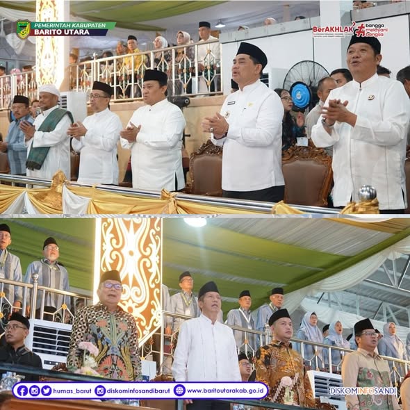 Barito Utara Raih Juara Umum MTQH XXXIII Kalteng, Wakil Gubernur Resmi Tutup Gelaran