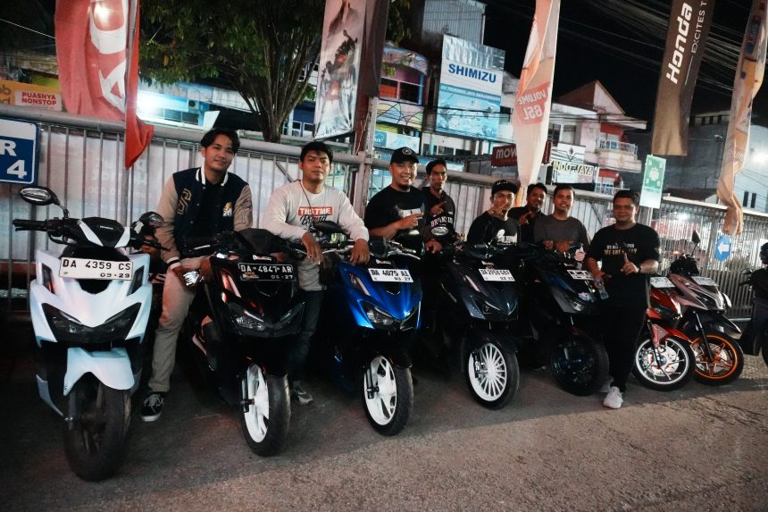 Deru Persaudaraan Menuju Honda Bikers Day 2025: Komunitas Honda Kalimantan Selatan Gas Tipis-tipis ke Balikpapan