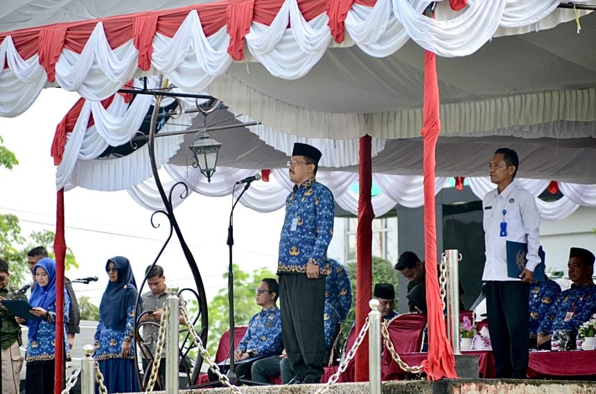 Peringatan Hari Kesaktian Pancasila di Balangan, Kepala BNN Ingatkan Bahaya Hoaks dan Ancaman Ideologi Asing