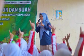 DKP3 Balangan Gerakkan Siswa Gemar Sayur dan Buah