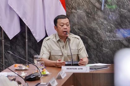 Menteri Nusron Tegaskan Ketersediaan Lahan Jadi Kunci Utama Ketahanan Pangan
