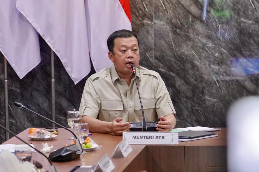 Menteri Nusron Tegaskan Ketersediaan Lahan Jadi Kunci Utama Ketahanan Pangan