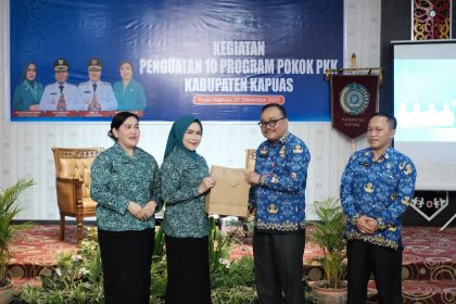 TP PKK Kapuas Perkuat Kapasitas Kader Lewat Penguatan 10 Program Pokok