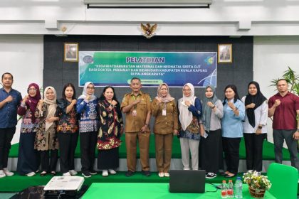 Plt Kadinkes Kapuas Resmi Buka Pelatihan OJT Kegawatdaruratan di Palangka Raya
