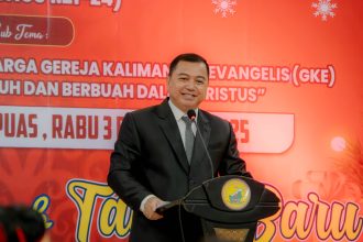 GKE Resort Kuala Kapuas Gelar Perayaan Natal 2025, Wabup Dodo Ajak Jemaat Perkuat Iman dan Kebersamaan