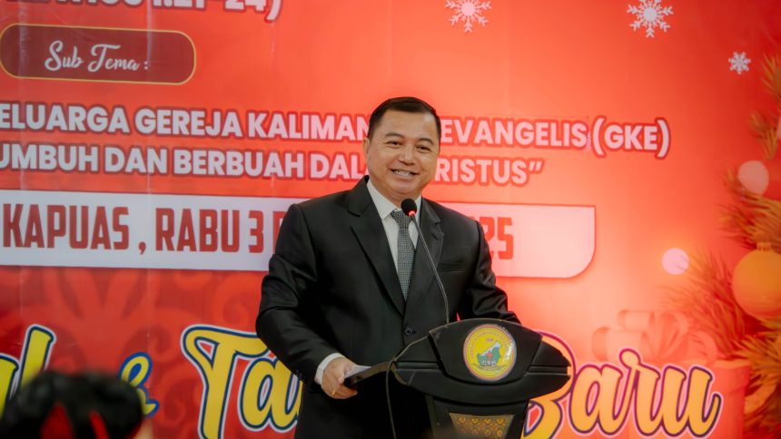 GKE Resort Kuala Kapuas Gelar Perayaan Natal 2025, Wabup Dodo Ajak Jemaat Perkuat Iman dan Kebersamaan