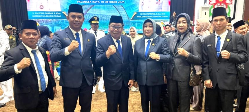 Ketua DPRD Hadiri Pelantikan Bupati dan Wakil Bupati Barito Utara Periode 2025–2030. Foto : lenterakalimantan.com