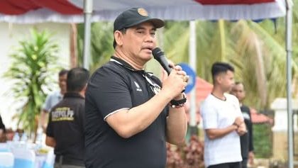Jaga Kebugaran dan Kekompakan, Pemkab Barito Utara Gelar Senam Pagi Bersama ASN