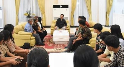 Bupati Barito Utara Lepas Atlet Pelajar Wakili Kalteng di POPNAS XVII 2025