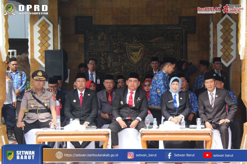 Ketua DPRD Barito Utara Hadiri Upacara Hari Pahlawan. Foto : lenterakalimantan.com