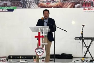 Wakil Bupati Barito Utara Resmikan Gedung Gereja GSJA “Shekinah” Kandui