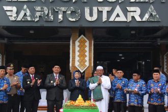 Ketua DPRD Hadiri HUT KORPRI ke-54, Ajak ASN Tingkatkan Pelayanan untuk Masyarakat. Foto : Rei/lenterakalimantan.com