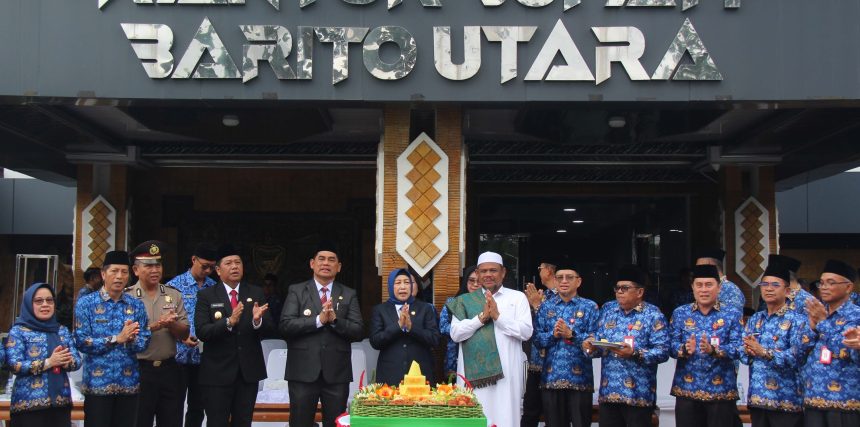 Ketua DPRD Hadiri HUT KORPRI ke-54, Ajak ASN Tingkatkan Pelayanan untuk Masyarakat. Foto : Rei/lenterakalimantan.com