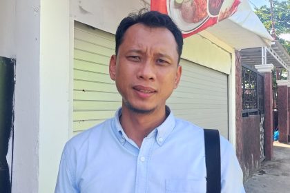 Wakil Ketua II DPRD Provinsi Kalimantan Tengah, Muhammad Ansyari, saat menyampaikan keterangan terkait percepatan pasokan BBM ke wilayah Barito Utara.